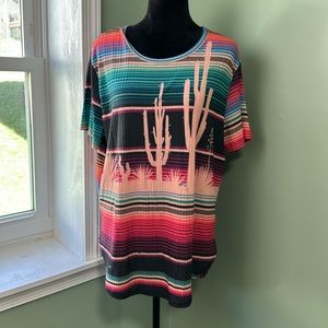 NWOT crazy train Serpe top XL